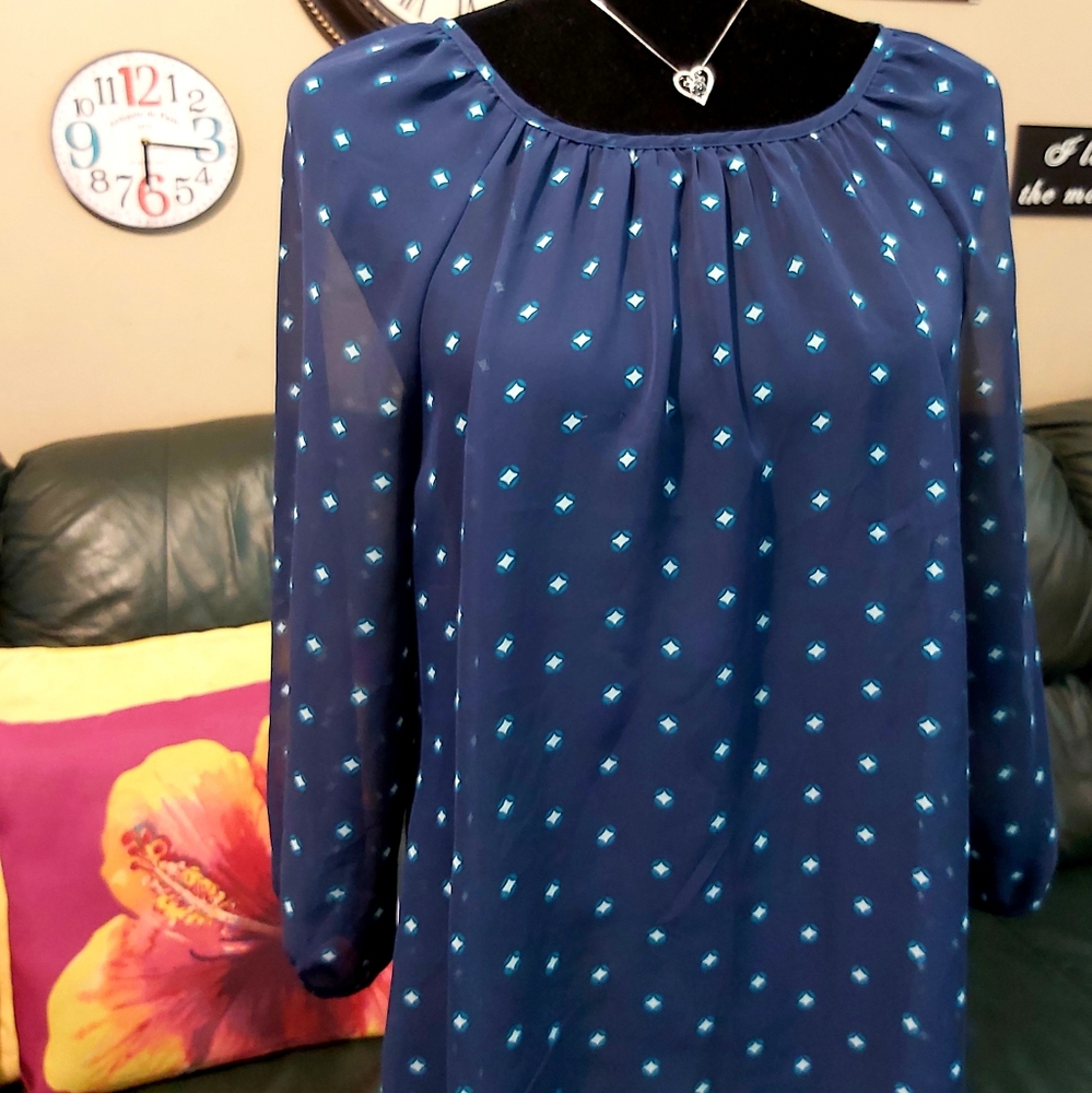 Old Navy Sheer Tunic - Picture 1 of 5